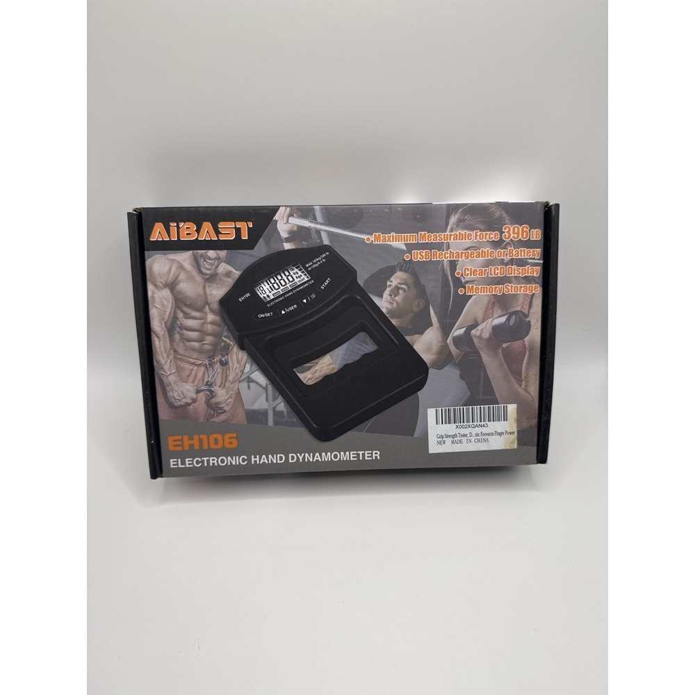 Electronic Hand Dynamometer Grip Strength‎ Tester LCD Digital 396lb NEW